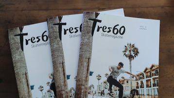 Tres60 skatemagazine, la revista trimestral del skateboarding