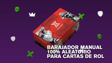 MIXTERY ROL: barajador manual aleatorio ilustrado por Salva Espín
