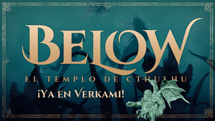 Below: El templo de Cthulhu
