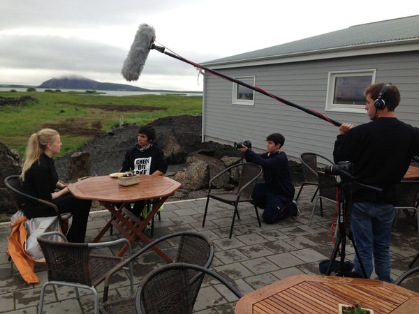 Ya tenemos aquí las primeras notícias de nuestro equipo desde Islandia.