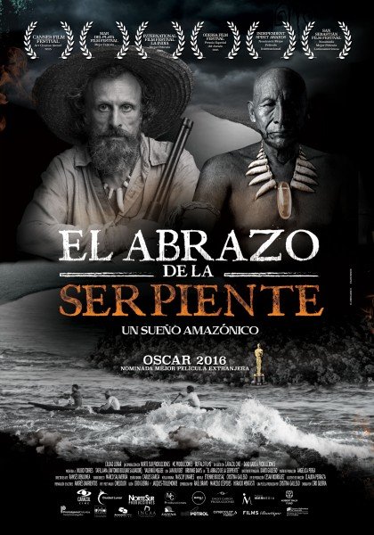 El abrazo de la serpiente fue nominada a los Premios Óscar 2016 y estará en Diáspora este año.