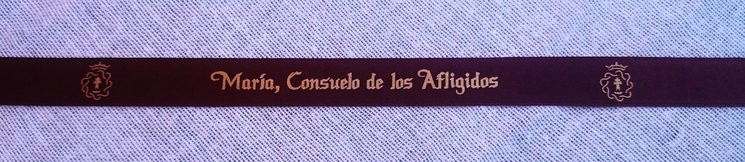 Muestra del lazo solidario