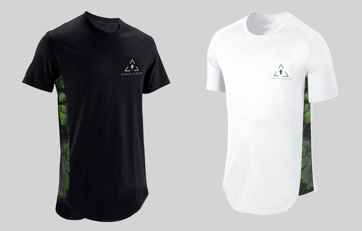 5. Side Feathers Black Tee ------------------ 6. Side Feathers White Tee