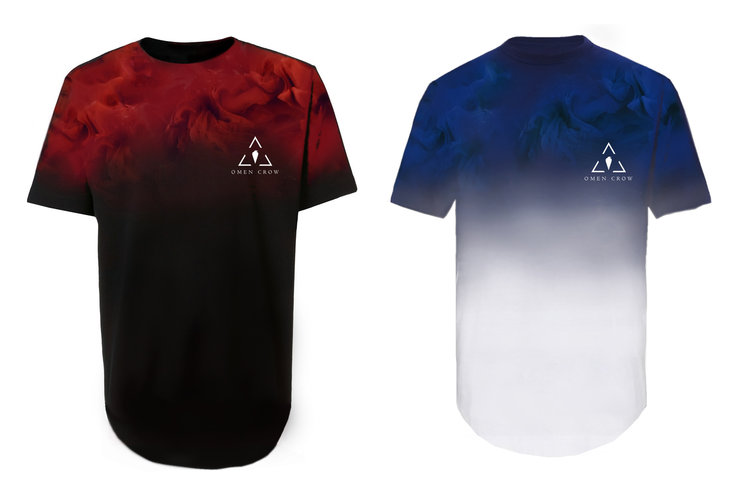 9. Red Smoke Tee ------------------------ 10. Blue Smoke Tee