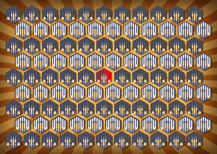 Segunda cara del tablero (reverso)