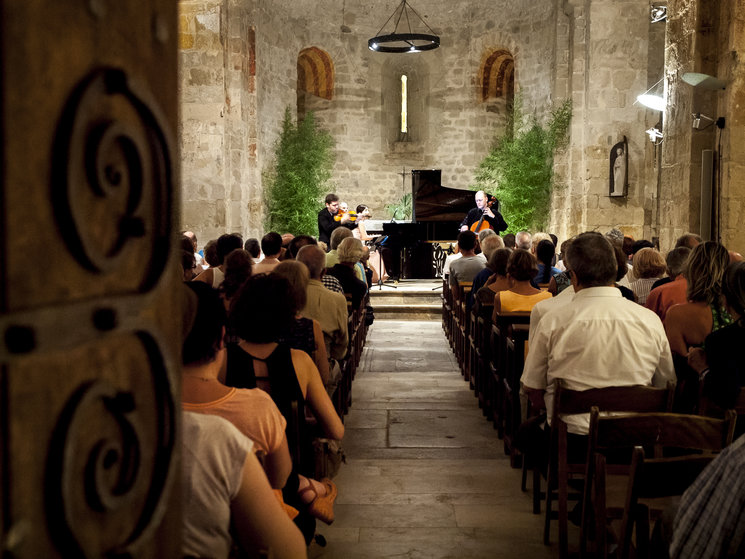 Concert del Trio Ludwig al Festival de Cervià 2016