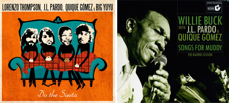 Los discos de Lorenzo Thompson y Willie Buck