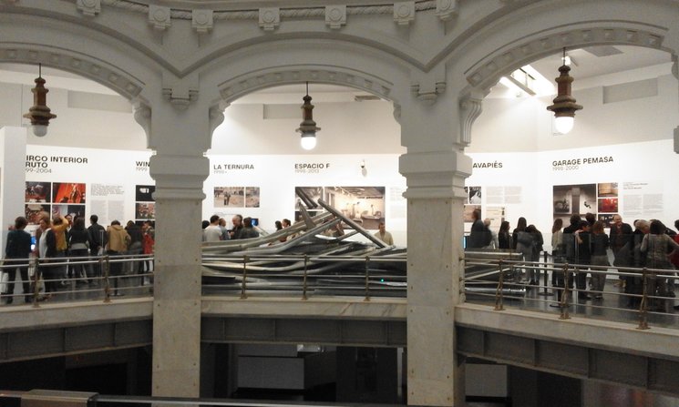 Inauguración de la exposición La Cara Oculta de la Luna.
CentroCentro. Madrid, 19 de octubre de 2017.