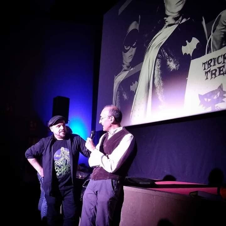 Junto a Gerardo Sánchez en la presentación de