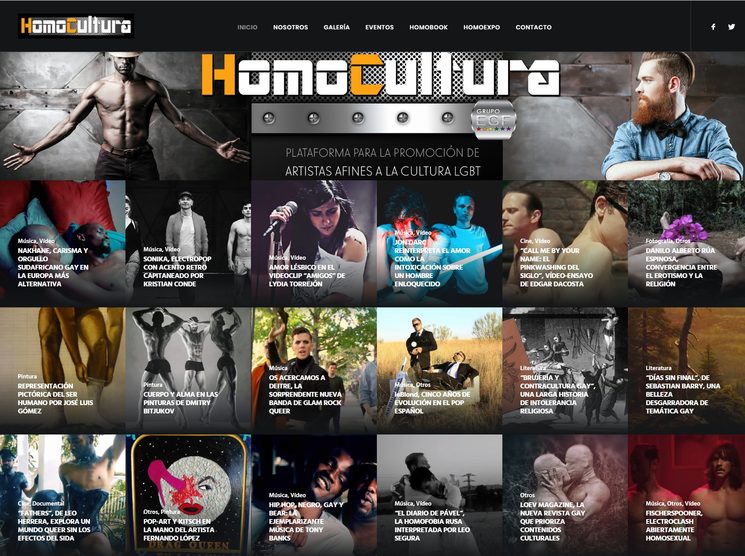 web www.Homocultura.com