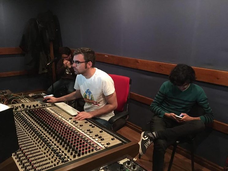 Proceso de grabación de Fuente Grande. Diciembre de 2018