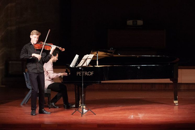 Kristian Sallinen, estudiante de viola del conservatorio Sibelius, premio nacional en Finlandia