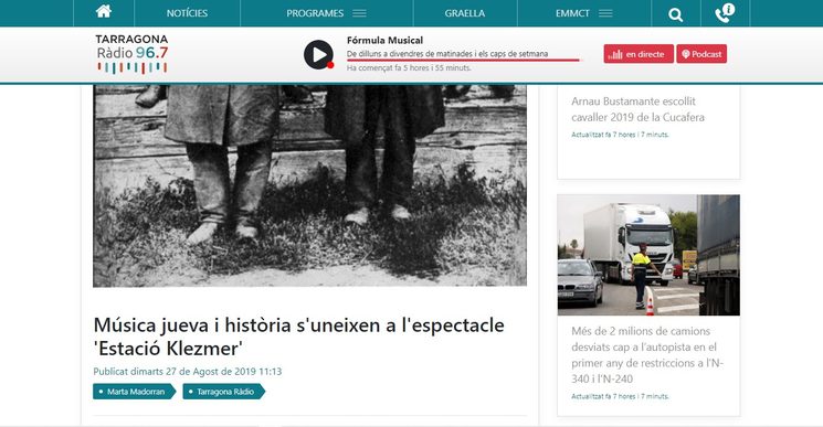 entrevista Tarragona ràdio