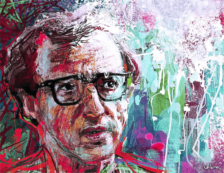 Retrato Woody Allen