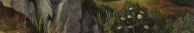 Descanso en la huida a Egipto. Joachim Patinir
