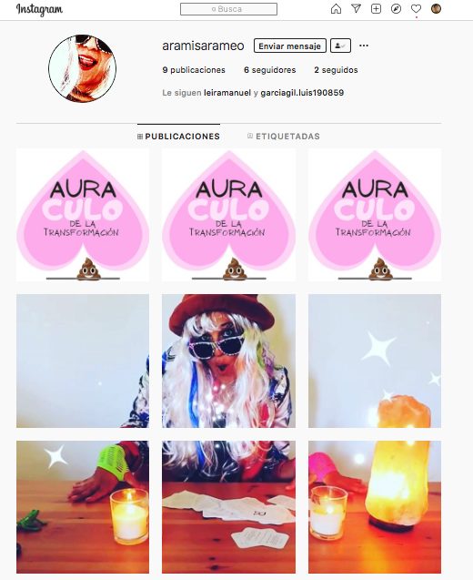 INSTAGRAM DE ARAMIS ARAMEO