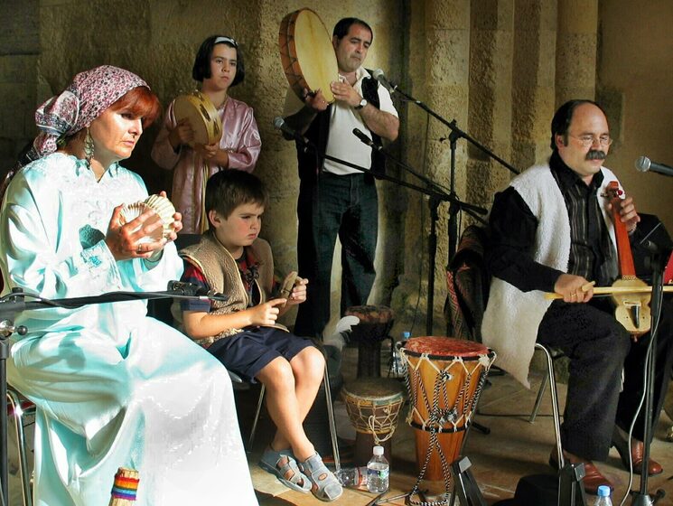 Amalgama Folk en 2004 (Encuentro de Juglares, Sahagún)