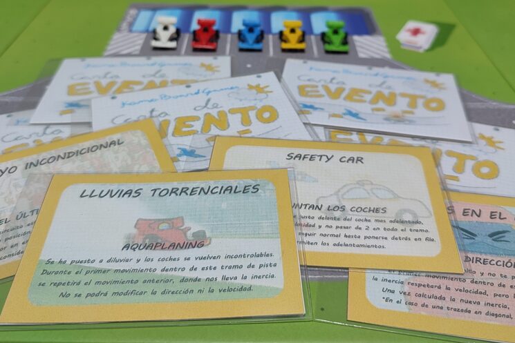 Ejemplos de cartas de evento.