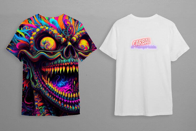Elaboraremos varios diseños de camisetas para vosotros