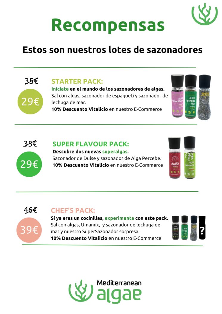 Nuestras recompensas