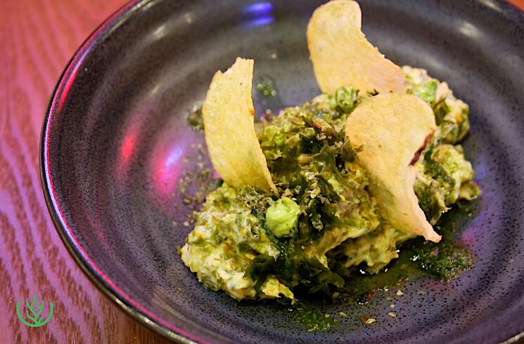 Ensaladilla Rusa con algas, Chef Marcos Mora.