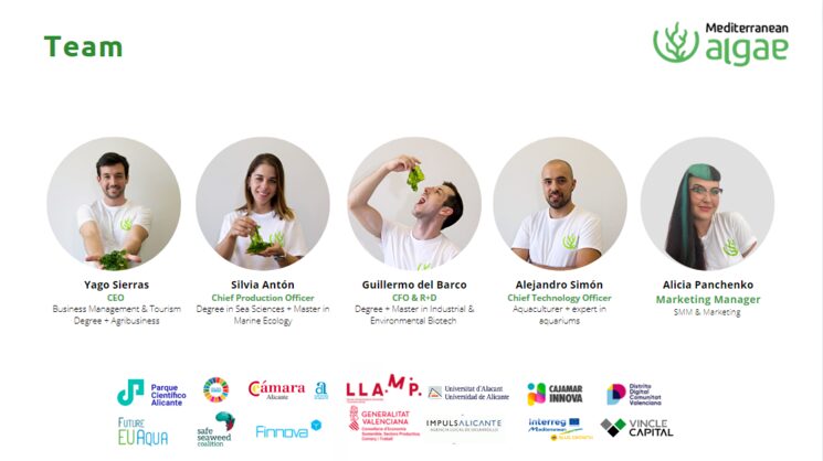 El equipo multidisciplinar de Mediterraean Algae