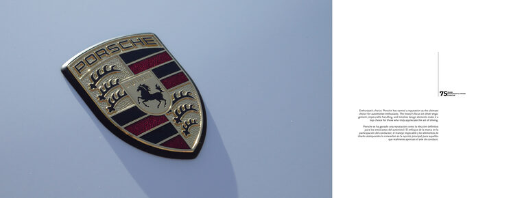 Porsche celebra este 2023 sus 75 años de historia