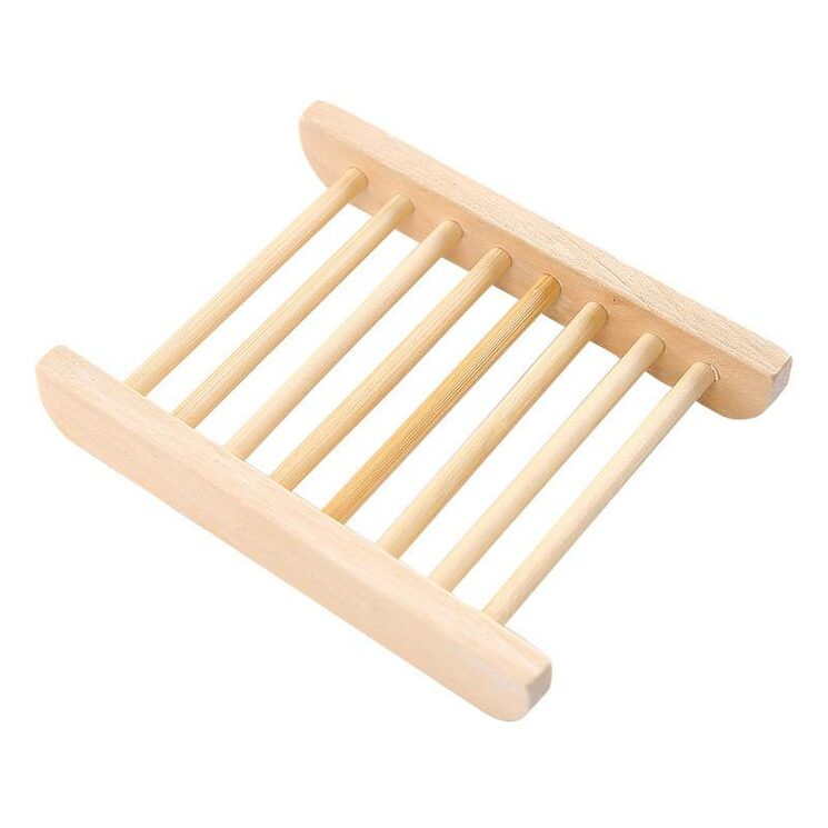 jabonera de madera salvavidas de pastillas de jabón o champú sólido