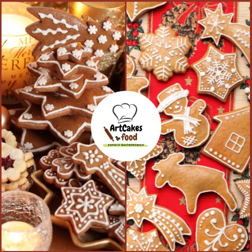 Galletas Navideñas en cajas para regalo