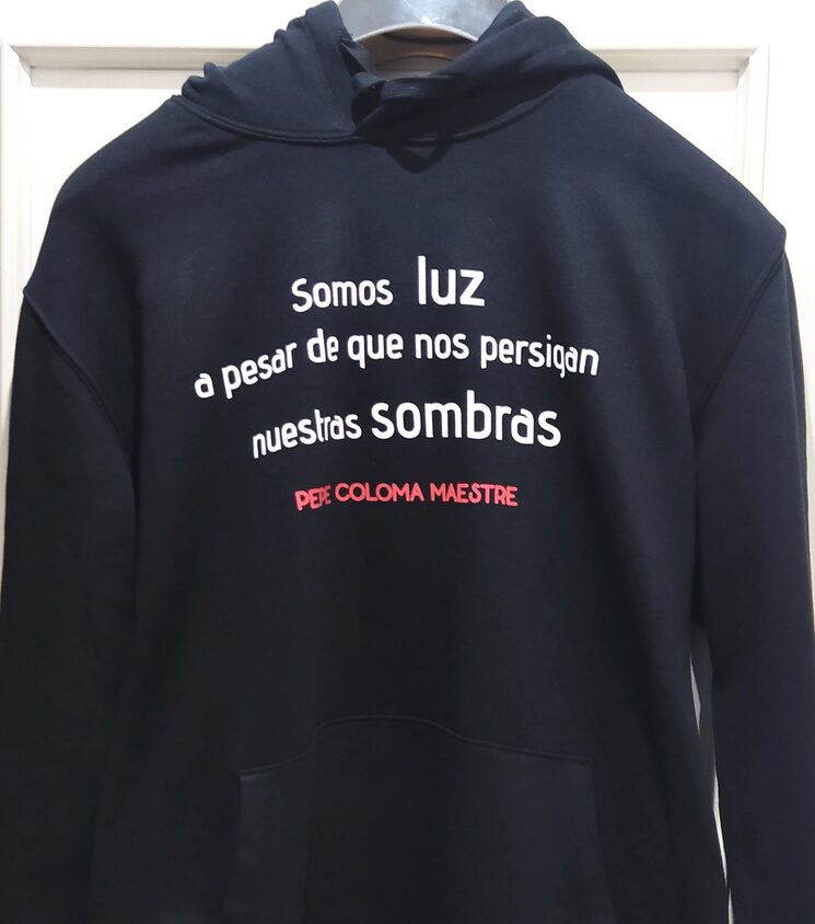 Sudadera unisex con capucha Poema 10