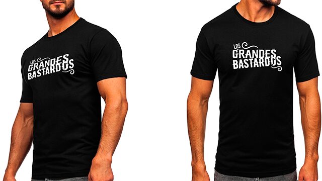 Camiseta Bastarda Negra