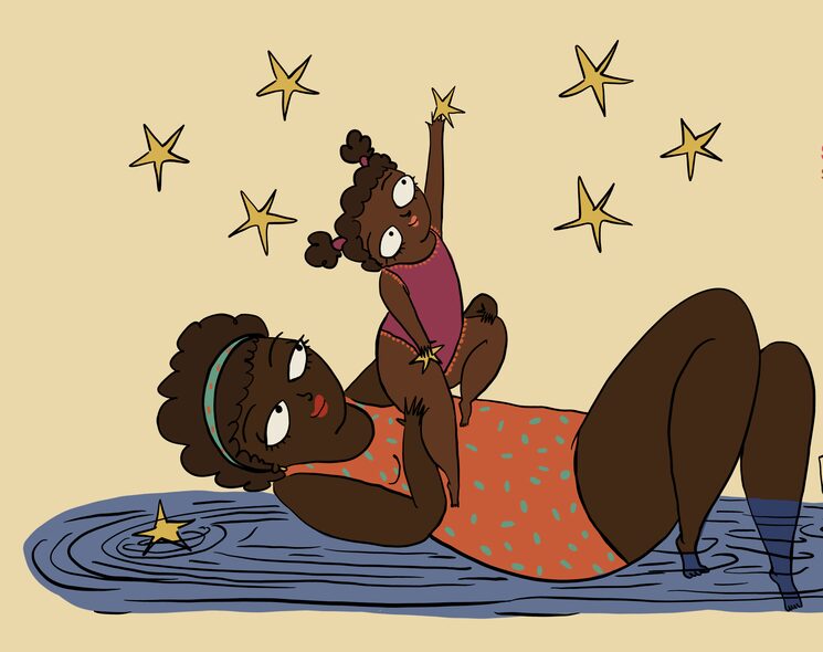 Il·lustració de Sara Fratini del calendari solidari (no serà una de les il·lustracions del conte)