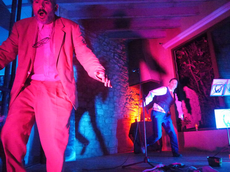 Photo Historias mínimas: Culto a la abundancia y Jaque Mate during the S’Illo 2023 Festival in Sa Talaia