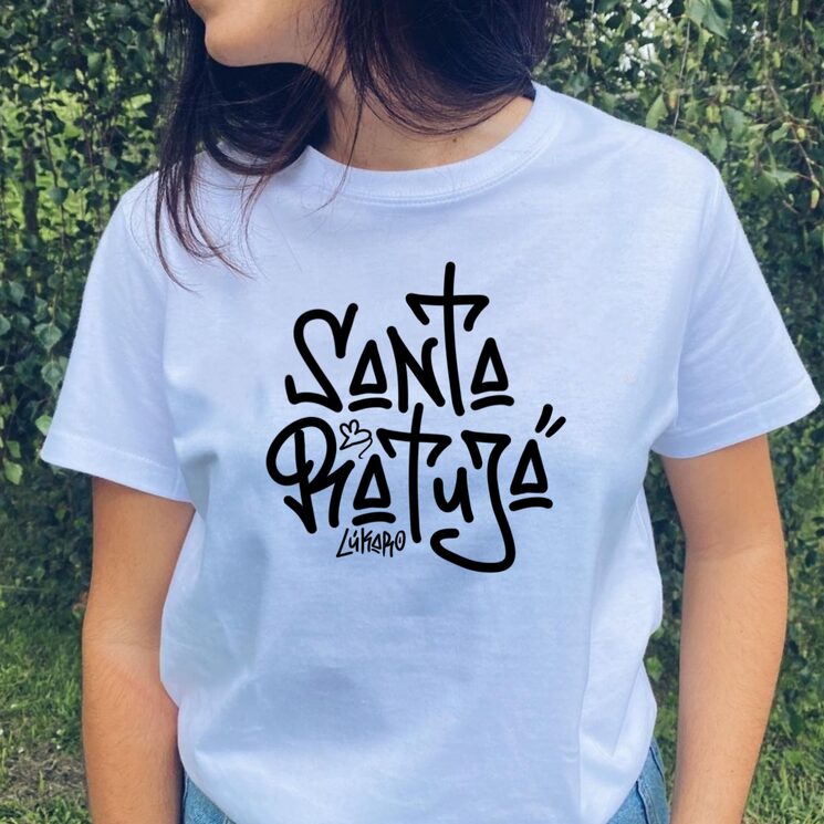 camiseta "santa ratuja"