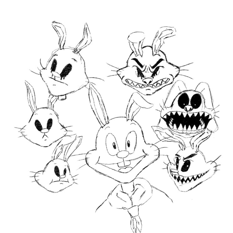 Diseños del conejo de los cereales