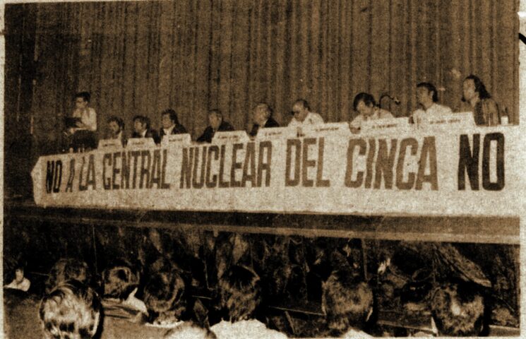 Los población se volcaba en cada acto que se organizaba