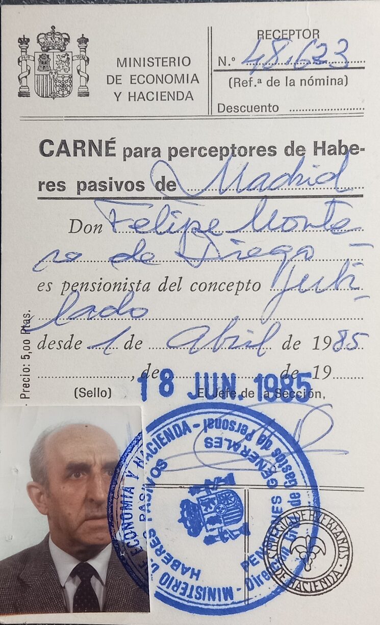 CARNET DE JUBILADO