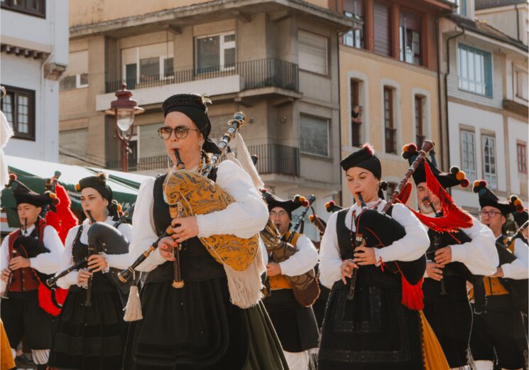 Banda Gaites Xarabal de Galicia nel FIG de 2024