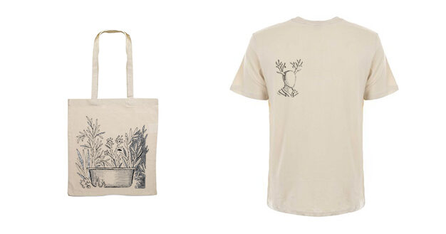 Prototip de tote bag i samarreta amb dissenys d