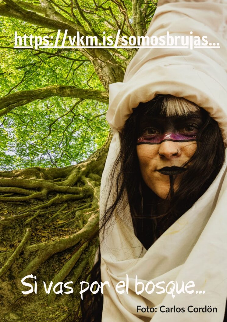 Sorginak, bruja en euskera. Foto: Carlos Cordón.