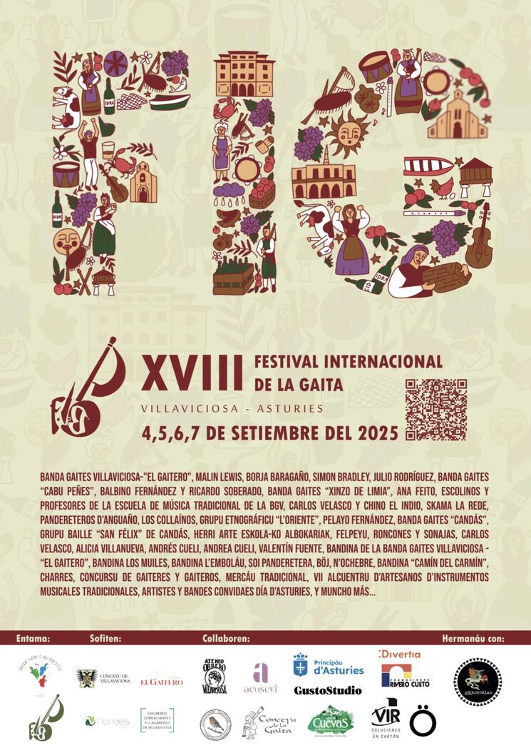 Diseño de Nieves González para el cartel del FIG 2025