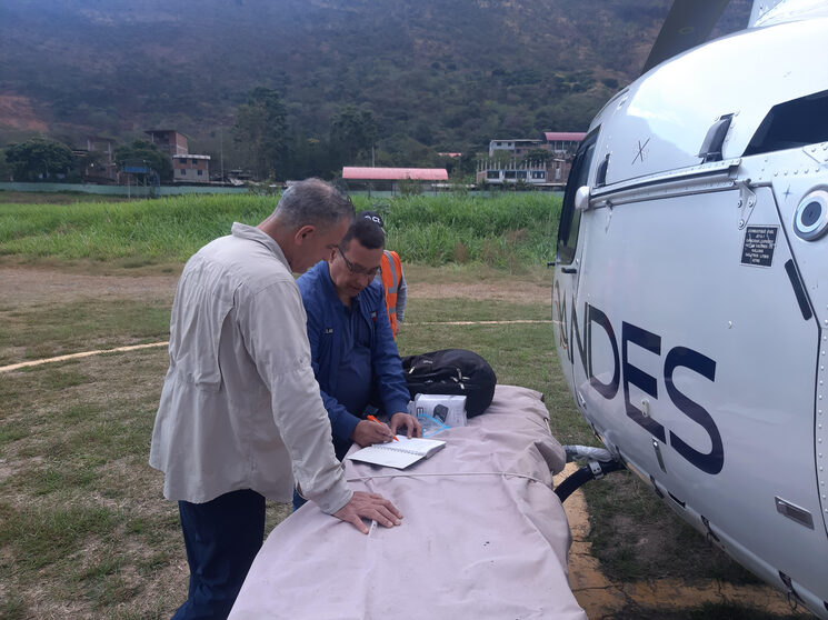 Revisando el plan de vuelo