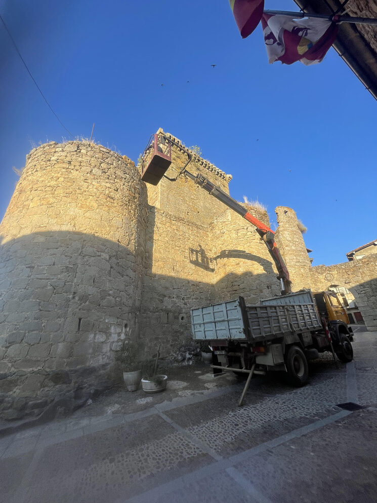 22 de julio comenzamos revisar la muralla.