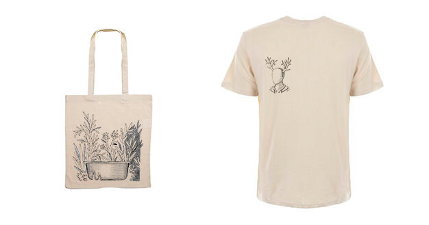 Prototip de tote bag i samarreta amb dissenys d