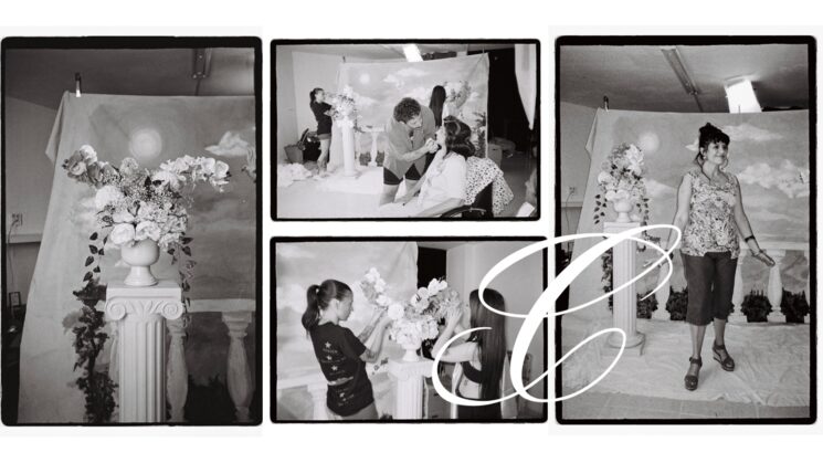 Making off del rodaje. Teaser "Consagrada".<br/>
 Capturadas por la diseñadora de producción Carmen del Vlunt.