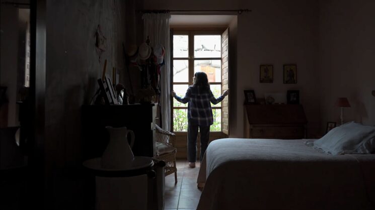 La habitación de Antonia, la madre