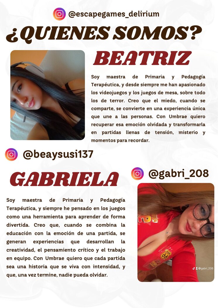 Beatriz y Gabriela