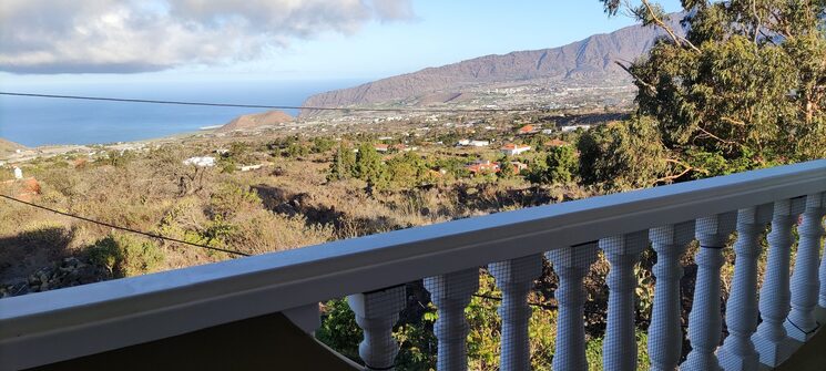 El Paraíso, desde la casa de Antonio, antes del volcán