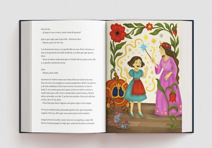Libro de cuentos - Interior - María, la cenicienta