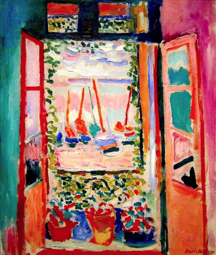 La ventana abierta, Henri Matisse (1905)